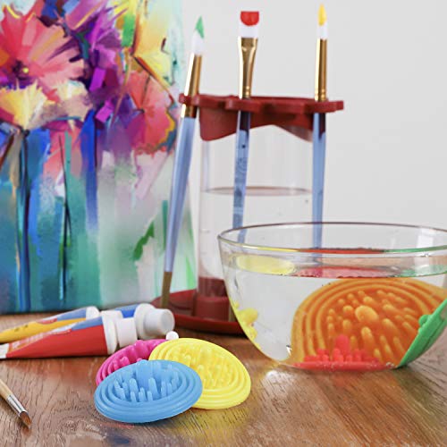 Paint Puck Original Paint Brush Cleaner, 3-Pack, Earth - color: Earth