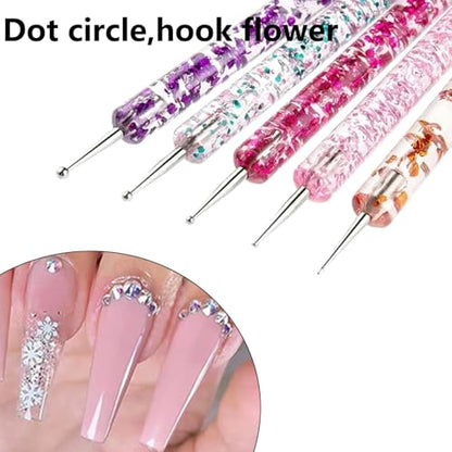 25Pcs Clay Sculpting Tool Set, Polymer Clay Kit with Ball Stylus Pens, Wooden Carving Tools, Dotting Pens & Smoothing Sponge, Multi-Function Craft Tools for Pottery, Ceramic & Nail Art - color: 25Pcs