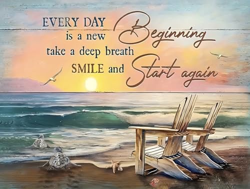 WCHUIMM Beach Sunset Diamond Art Kits for Adults, Beach Diamond Painting Kits for Beginners, DIY 5D Full Drill Crystal Flowers Diamond Dots Gem Art Craft Home Decor 16x12 Inch - color: 26-51 Beach Sunset