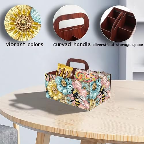 Bees DIY Diamond Painting Storage Box for Adults - color: Bees