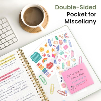 Taja Dotted Spiral Journal Notebook for Women & Men, 140 Pages, Dotted Notebook for Journaling & Note Taking, Journals for Writing, A5(5.7" x 7.9") – Green - color: A.Green, style: b-Dotted