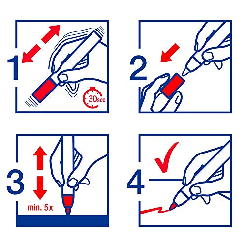 edding 753 Gloss Paint Marker Calligraphy - Copper - 1 Paint Marker - Calligraphy Nib 1-2.5 mm - for Glass, Stone, Plastic, Paper - Waterproof, Highly Opaque - Bullet journals, Hand Lettering - color: 05: 1 Pen - Copper