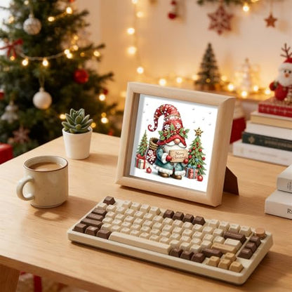 DIY Diamond Art Painting Pearl Creative Pattern 5D Seasonal Holiday Calendar 2026 Healing Home Photo Frame Set Tools-6Pcs Goblin - color: 6Pcs Goblin