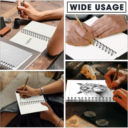 Jutom 18 Pcs Small Spiral Notebook Memo Pad 3x5, Glitter Sliver - color: Glitter Sliver