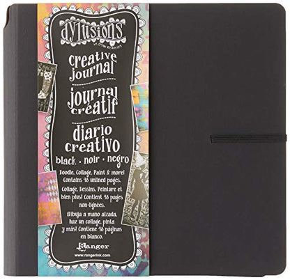 Dyan Reaveley's Dylusions Creative Journal, Black 8.75"X9"