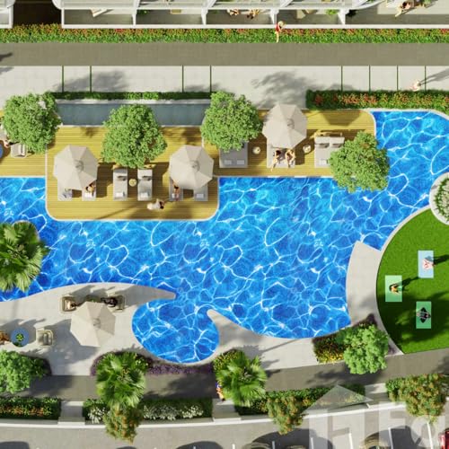Baluue Artificial River Tile Sheet 5 Sheets Water Diorama Sheets for Sand Table Model Fake Water Texture Paper for Stream Model Mini Landscape DIY Display 11.61 X 8.26 in