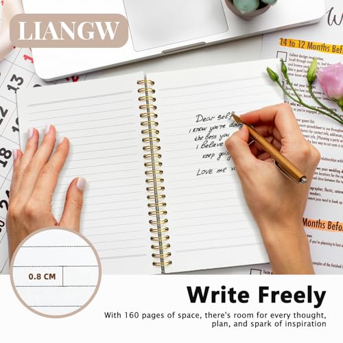 LIANGW Funny Chicken Notebook Journal Gifts for Funny Chicken Lovers | Cute Animal Notebook Journal for School Women Teen Girls Kids, Hardcover Spiral Notebook 5.5x8.3 Inch - color: 01-funny chicken (kids)