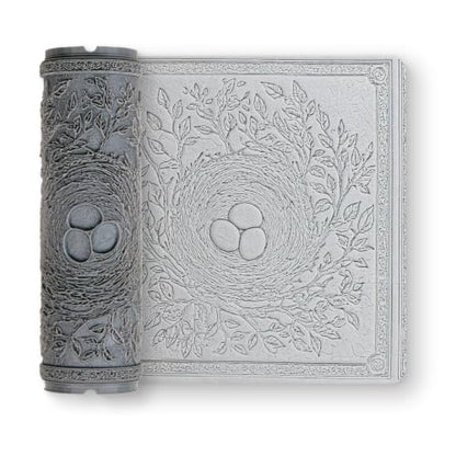 Birds Nest Clay Texture Roller 2" for Polymer Clay - color: Birds Nest Roller, size: 2 inch