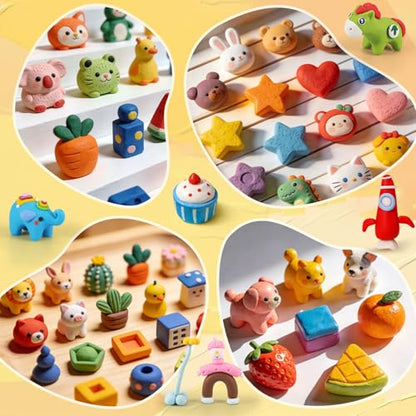 Ixiaoyoo 88 Colors Polymer Clay, Oven Bake DIY Modeling Clay for Kids - color: 88 Colors