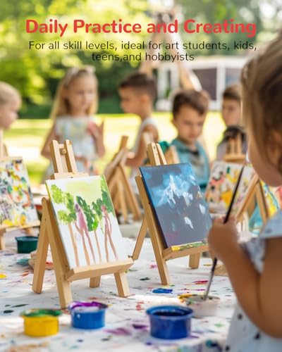Small Painting Canvas Boards 60 Pack 5x7 Inch Kids Canvas Panels Blank White 100% Cotton for Acrylics Oil Watercolor Tempera Paints Art Class Supplies - size: 5"x7"- 60pcs