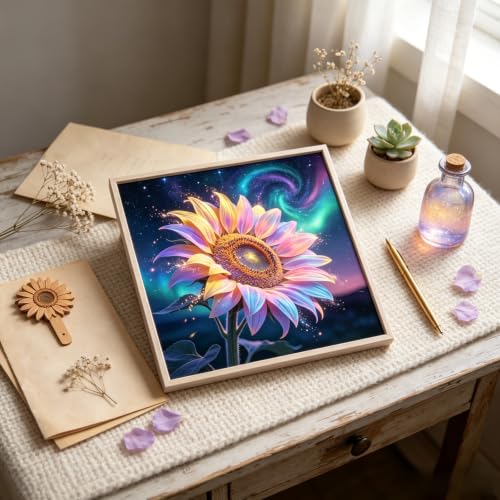 Flower Diamond Painting Kits for Adults Beginners,Dreamy Diamond Art Kits - color: KM1167-1