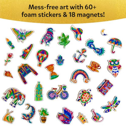 Skillmatics Foil Fun Pretty Patterns, Foil Art, Gift for Tweens & Adults