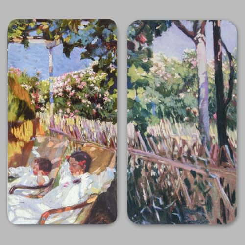 qianshan 40Pcs Empty Half Pans Watercolor Tin Palette with Magnetic Stripe | Travel Tin Palette Case,Portable Artist Paints Half Pan Kits,DIY Watercolor Oils Acrylics Painting Drawing Garden - color: Garden
