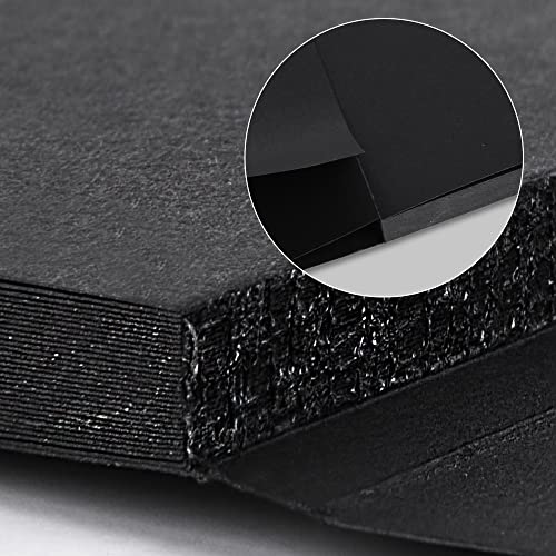 4.9x4.9 Inches Black Paper Sketchbook,30Sheets Tearable Small Sketchbook | 110LB / 180 GSM Premium Heavyweight Paper Sketchbook,Art Sketch Book for Pencil, Pastel, Gel Pen, Charcoal, Metallic Marker - color: 1-4.9x4.9 inch-180gsm-blcak paper