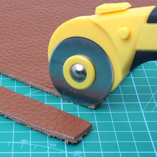 45mm Rotary Cutter Blades 50 Pack Replacement for Fabric & Craft - color: Silvery