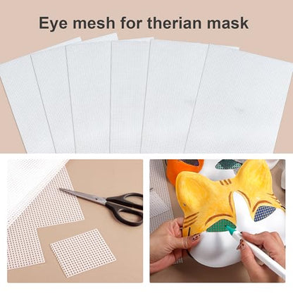 Pllieay 20 Pieces 7 Count Plastic Canvas Plastic Mesh Canvas Sheets | Eye Mesh for Embroidery, Acrylic Yarn Crafting, Knit and Crochet Projects(10.5 X 13.5 Inch) - color: 20Pcs