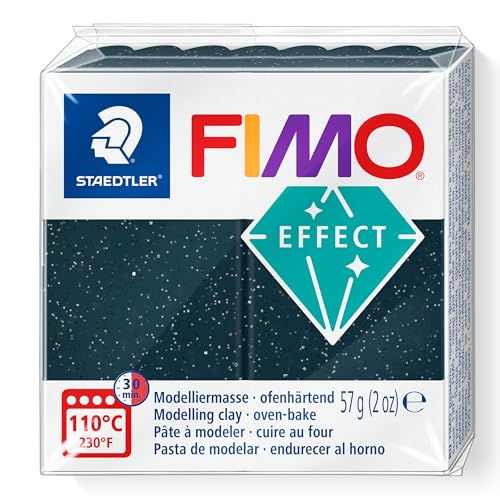Staedtler FIMO Effects Polymer Clay - -Oven Bake Clay for Jewelry, Sculpting, Star Dust 8020-903 - color: star dust, size: 57 g (Pack of 1)