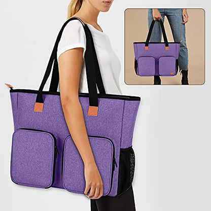 LUXJA Diamond Painting Carrying Case for A3 Light Pad, Purple - color: Purple