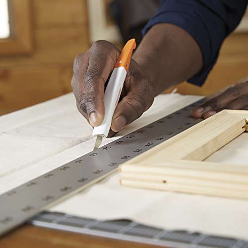Fiskars 6" Easy Change Detail Craft Knife, Exacto Utility Knife - style: Easy Change Knife - #11 Blade