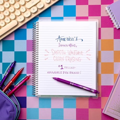 PILOT, FriXion Vibe Dreamglow 7 Pack, Fine Point 0.7 mm - color: DreamGlow