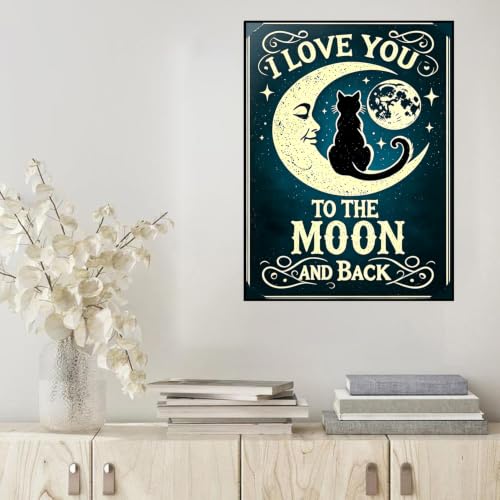 HHMATITS Cat Diamond Art Kits for Adults 12x16In - color: Cat-2