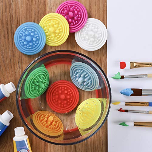 Paint Puck Original Paint Brush Cleaner, 3-Pack, Blue - color: Blue