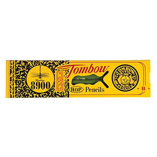 Tombow 8900 Drawing Pencil, B,Graphite 12-Pack - style: B