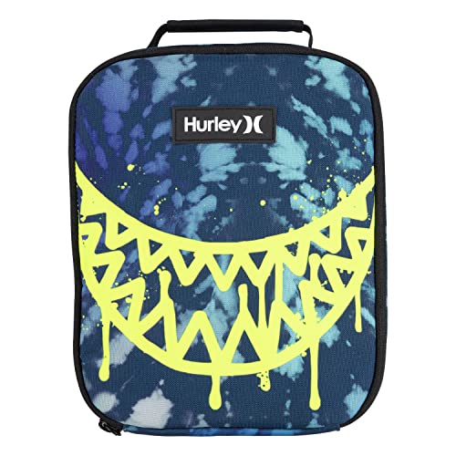 Hurley Men's Insulated Lunch Tote Bag - color: Blue Lazer