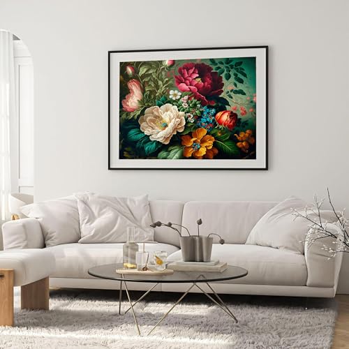 Arttoplus Flower Paint by Numbers Kit for Adults Canvas 16x20 inch - color: MT12500-US