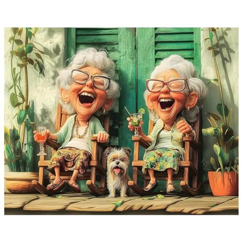 Paint by Numbers Kit for Adults, Adult Paint by Number Kits 16x20 Inch | Grandma Paint by Numbers Kit for Adults, Acrylic Painting by Numbers, DIY Arts and Crafts for Gifts or Home Decor - color: Grandma