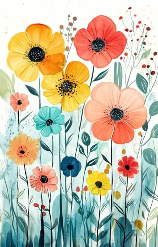 Eterkosu Flowers Diamond Art Kits for Adults,Diamond Dots Art Kits - color: YZ-83-01
