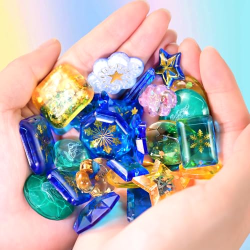 Resin Earring Molds, Set of 3 Earring Casting Molds Gem Style - color: 3PCS Geometric Pendant Molds