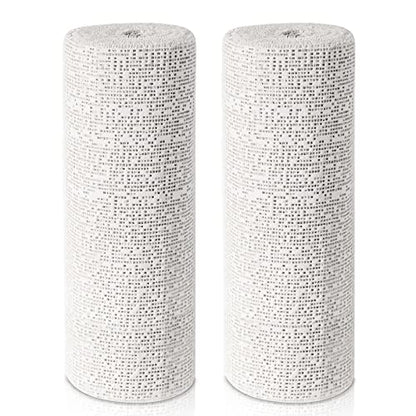 30ft - 211ft Plaster Cloth Rolls White Gauze Strips Wrap Bandages for Craft Belly Cast Mask Making Body Molds Scenery Art(10inch x 30 Feet, White) - color: White, size: 10 Inch x 30 Feet