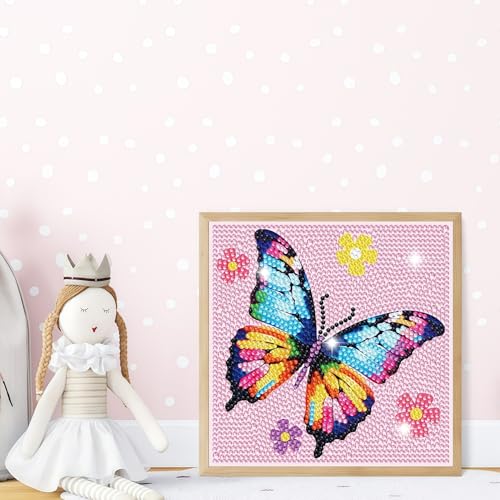 5DDIYART 6 Pack Small Diamond Painting Kits for Kids Beginners - color: KD60+61+62+63+64+65-1
