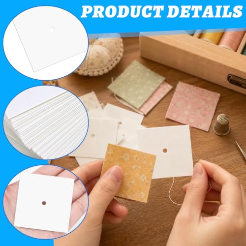 300 PCS 2" Square Paper Piecing Templates, Quilting Templates Accessories for DIY Patchwork Crafts and Sewing Supplies﻿ Visit the Neworkg Store - size: 2 Inch-300pcs Square