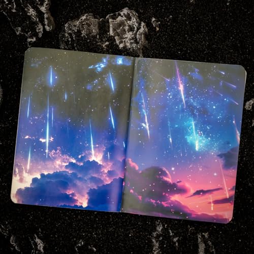 60 Pcs Galaxy & Aurora Stickers for Scrapbooking and Journaling - color: Star Dreams