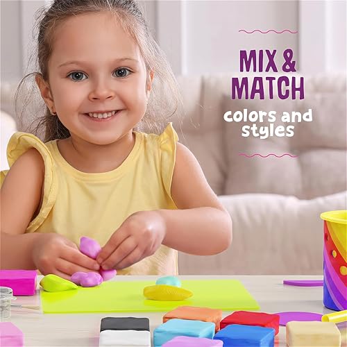 Light-up Clay Lanterns Making Kit Activity for Kids & Tween Girls Ages 8-14 Year Old - Best DIY Arts & Crafts Kits Christmas Gifts - Creative Craft Toys for Preteen & Teenagers Art Projects (Lanterns)