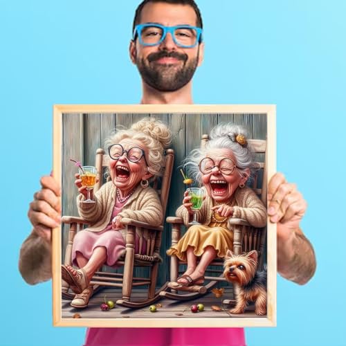 GUMITOON Diamond Art Kits for Adults-Full Drill Diamond Dots Paintings for Beginners, Round 5D Paint with Diamonds Pictures Gem Art Painting Kits DIY Crafts Kits 14"x14" QCY-059 - color: QCY-059