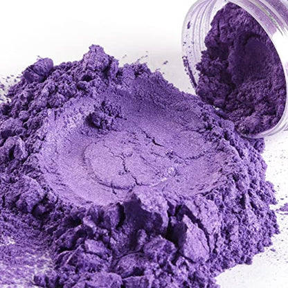 SEISSO Mica Powder - 24 Colors, 0.35 oz(10g) Bottles - Mica Glitter & Pigment for Epoxy Resin, Lip Gloss, Soap, Candle, Bath Bomb, Art Crafts, Nails, Slime - color: 24 Colors