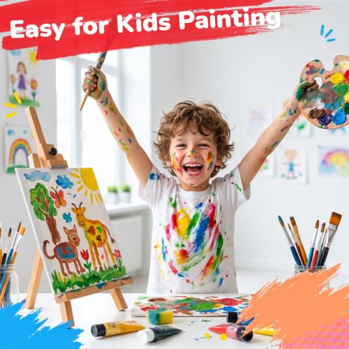 Painting Canvas Boards 100 Pack 5x7, 8x10 Inch, 50 of Each, Canvas Panels - size: 5"x7"+8"x10"- 100pcs