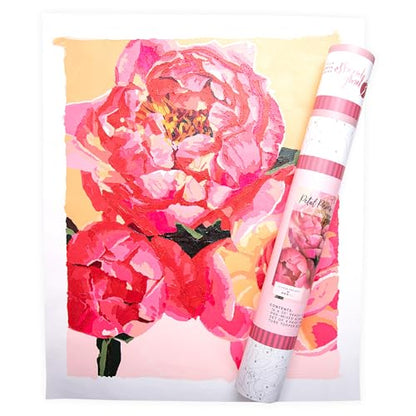 Pink Picasso Paint by Number Kit, for Adults & Teens,16x20, Petal Power - color: Petal Power