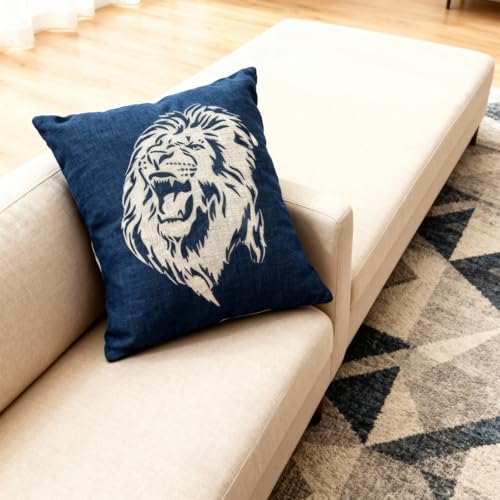 TIAMECH A4 Reusable Roaring Lion Stencil for Painting - style: Roaring Lion
