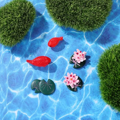 Baluue Artificial River Tile Sheet 5 Sheets Water Diorama Sheets for Sand Table Model Fake Water Texture Paper for Stream Model Mini Landscape DIY Display 11.61 X 8.26 in