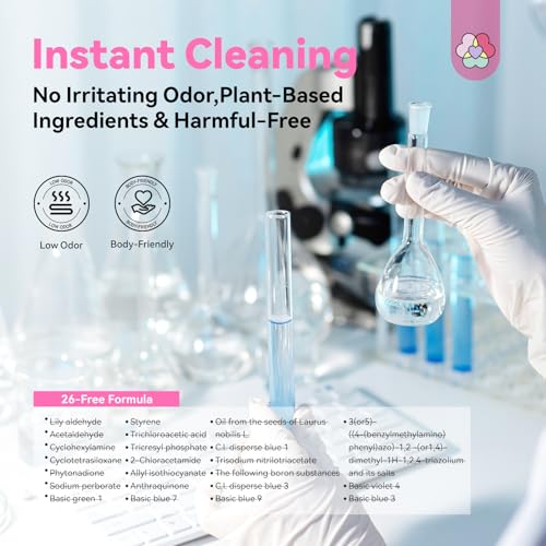 SAVILAND Airbrush Cleaner Solution 8.12 fl. oz: Low-Odor, Quick Clean for Water-Based Acrylic Paint, Gel Nail Polish & Watercolor, Prevent Clogging, Salon & Home Use - color: Grey-Pro