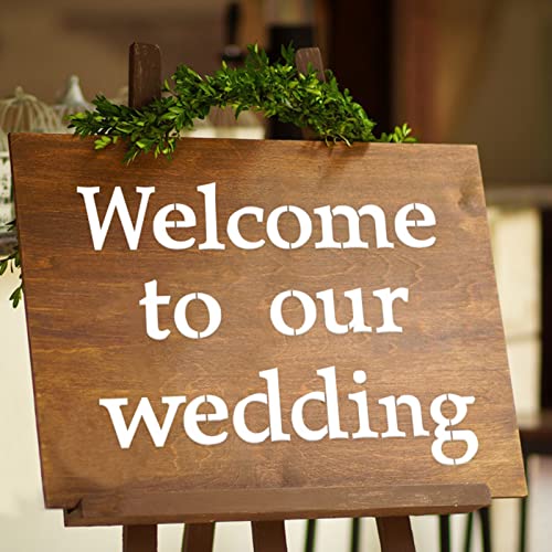1 Inch Alphabet Letter Stencils, 65 Pcs Reusable Plastic Letter Number Symbol Interlocking Drawing Template Kit for Painting on Wood, Wall, Fabric, Rock, Signage, Door Porch - size: 1 Inch