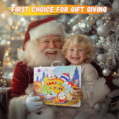 Cokiki Drawing Set for Kids 6-12, 184 Piece Joy Train Drawing Kit - color: Joy Train