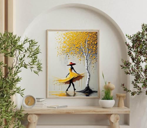 Dugsmgd Dancing Girl Diamond Art Kits for Adults, Diamond Painting 12x16 in - color: Dancing Girl