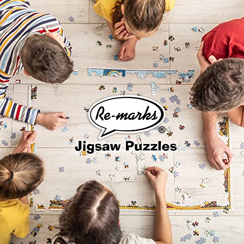 Re-marks Travel Posters, Poster Puzzle, 500-Piece Jigsaw Puzzle for All Ages - style: Travel Posters