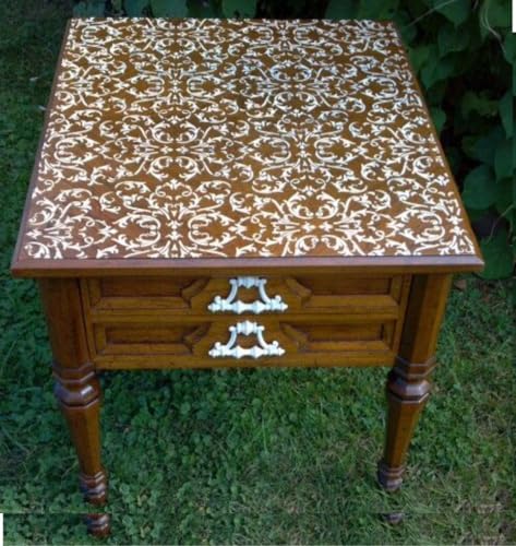 Victorian Baroque Wall Stencil | DIY Home Decor Stencils | Paint Stencil for Walls, Furniture, Floors, Fabric