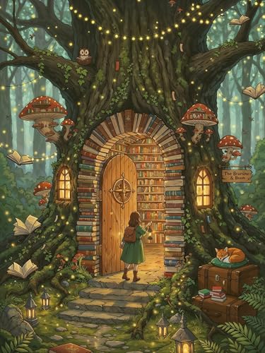 HHMATITS Tree Diamond Art Kits for Adults, Diamond Painting Kits 12×16IN - color: Tree-1